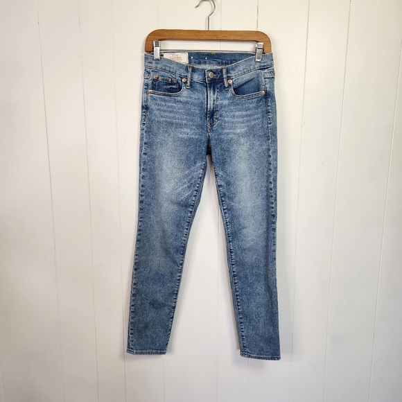 Gap True Skinny Jeans Jeggings Casual Basic Denim Mid Rise Stretchy Acid Wash 27 - Picture 2 of 10